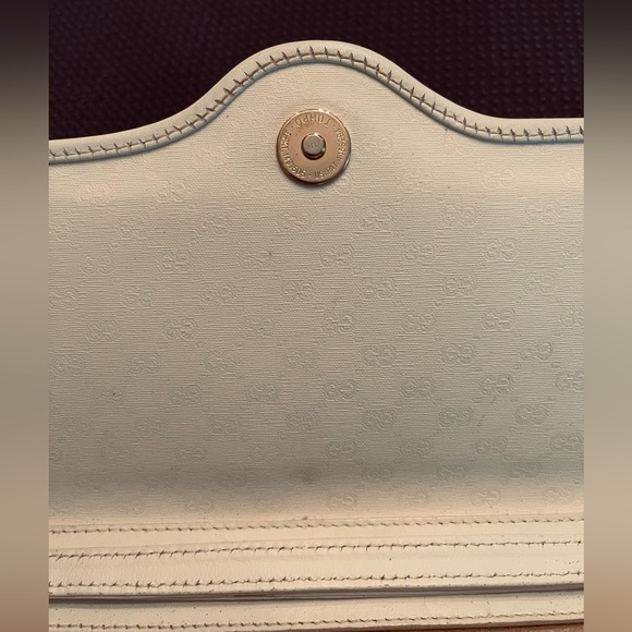 Vintage GUCCI Small Micro GG Clutch Handbag - Picture 6 of 13